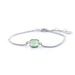 green armband one piece silver
